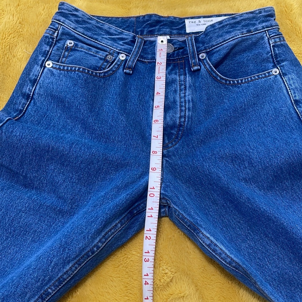 rag & bone Maya High Rise Ankle Slim Jean - Picture 7 of 9